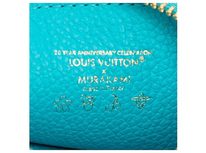 Monedero Louis Vuitton x Takashi Murakami Azul Multicolor - vista 5