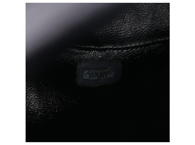 Zaino in agnello nero trapuntato Chanel - vista 5