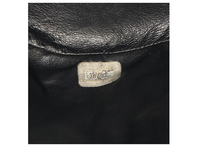 Zaino Matelassé Chanel in agnello nero - vista 5