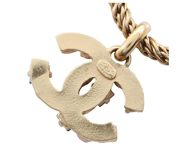 Collana Chanel Coco Mark Gripoix Multicolore D'oro - vista 2