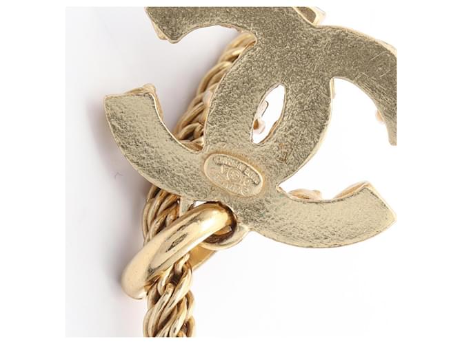Collana Chanel Coco Mark Gripoix Multicolore D'oro - vista 5