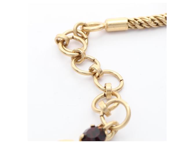 Collana Chanel Coco Mark Gripoix Multicolore D'oro - vista 9