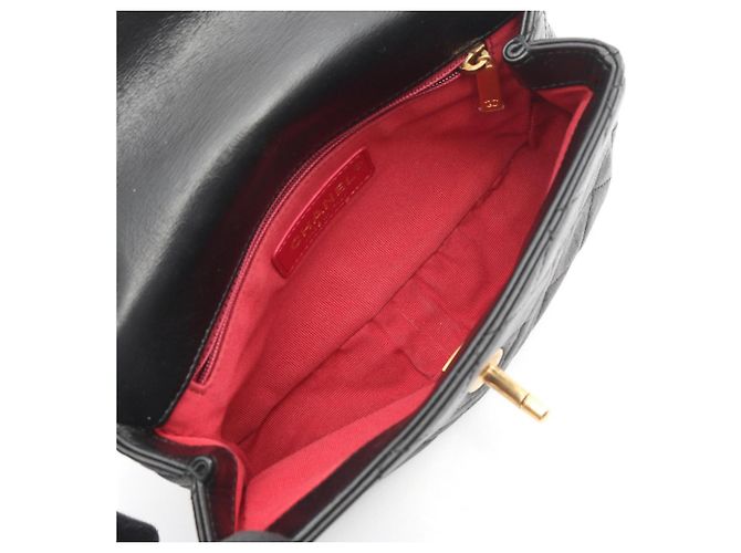 Borsa a spalla piccola matelassé di Chanel Nero - vista 3