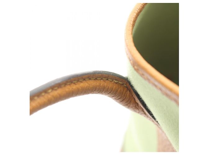 Borsa Tote TPM Garden Party di Hermès Marrone Verde - vista 8