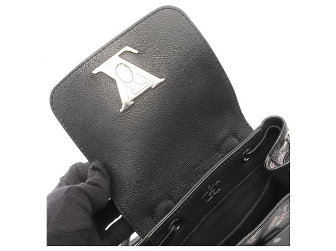 Zaino Lockme Mini di Louis Vuitton Nero - vista 7