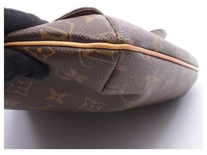 Borsa a mano Musette Salsa con tracolla corta Louis Vuitton Marrone Monogramma - vista 7
