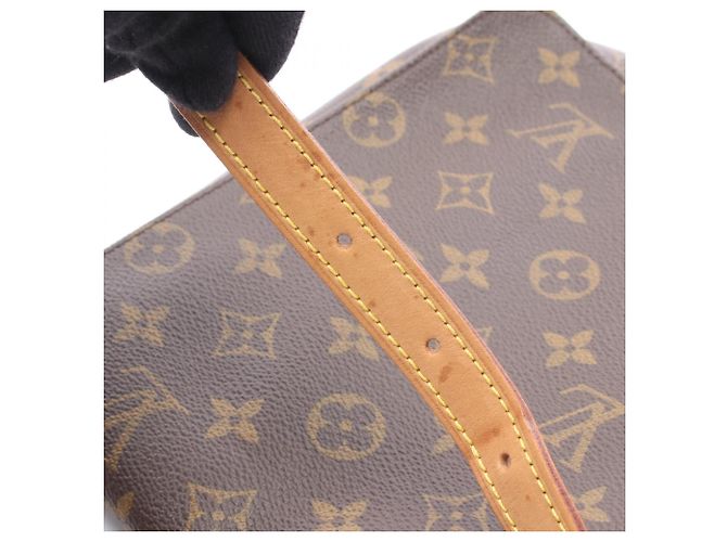 Borsa a mano Musette Salsa con tracolla corta Louis Vuitton Marrone Monogramma - vista 9