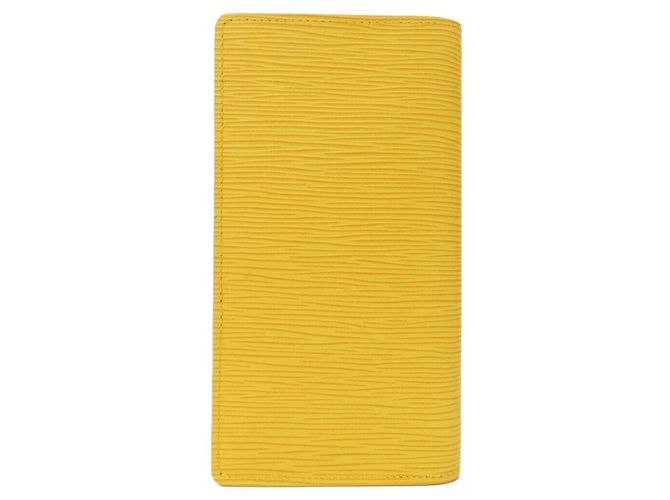 Cartera Brazza Epi Louis Vuitton Amarillo - vista 2