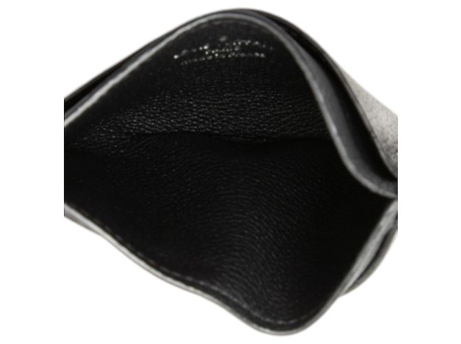 Tarjetero Lockme de piel de ternera negra Louis Vuitton Negro - vista 4