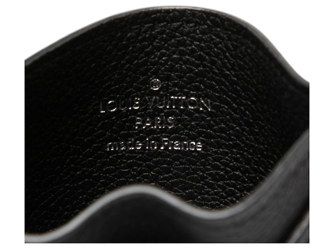 Tarjetero Lockme de piel de ternera negra Louis Vuitton Negro - vista 5