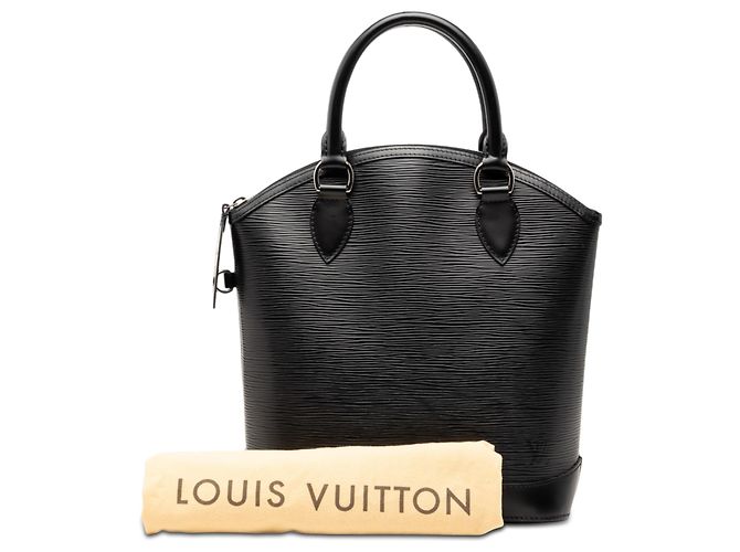 Louis Vuitton Lockit Vertical in Epi Nero - vista 8