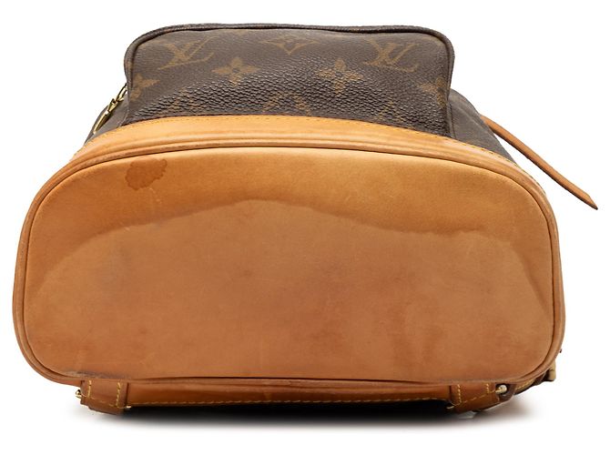 Mini Montsouris Monogramma Marrone Louis Vuitton - vista 3