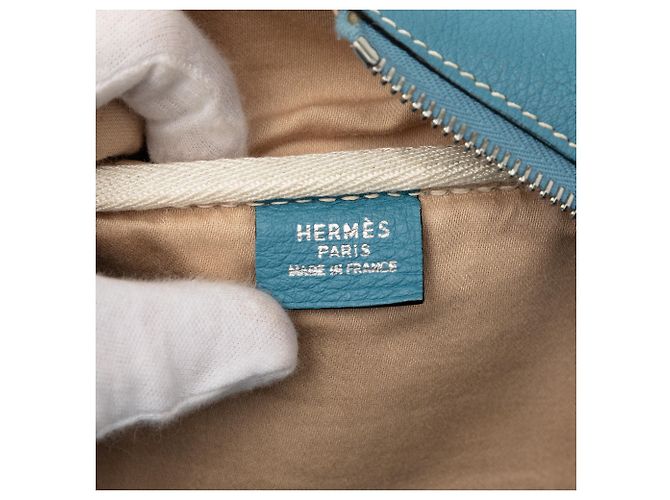 Hermès Blu Clémence Victoria Viaggio 43 Blu chiaro - vista 6