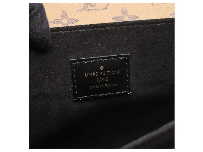 Borsa Pochette Metis MM Louis Vuitton Marrone Nero Monogramma - vista 4