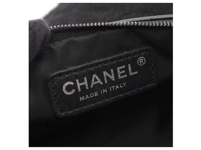 Borsa tote reversibile Chanel Coco Mark Nero - vista 4