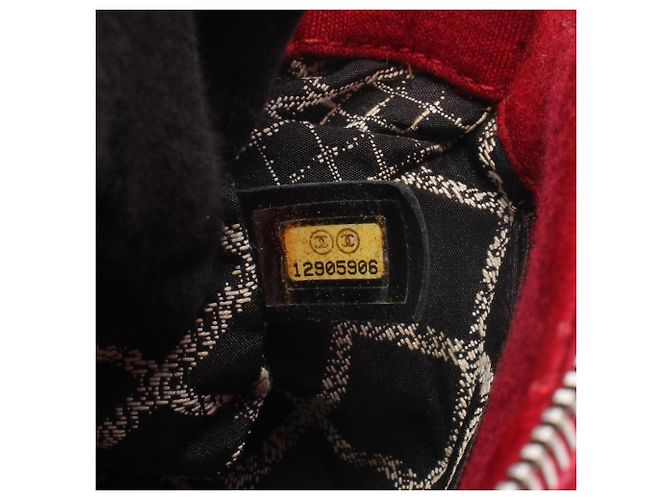 Borsa a mano matelassé rossa Chanel Rosso - vista 5