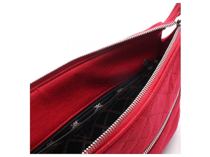 Borsa a mano matelassé rossa Chanel Rosso - vista 6
