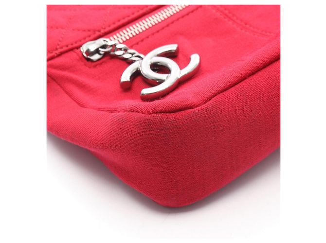 Borsa a mano matelassé rossa Chanel Rosso - vista 9