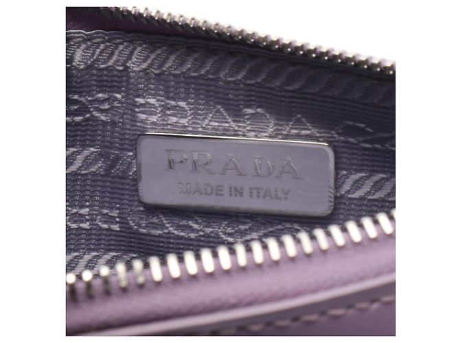 Borsa tote Prada RETE PAILLETTES Porpora - vista 4