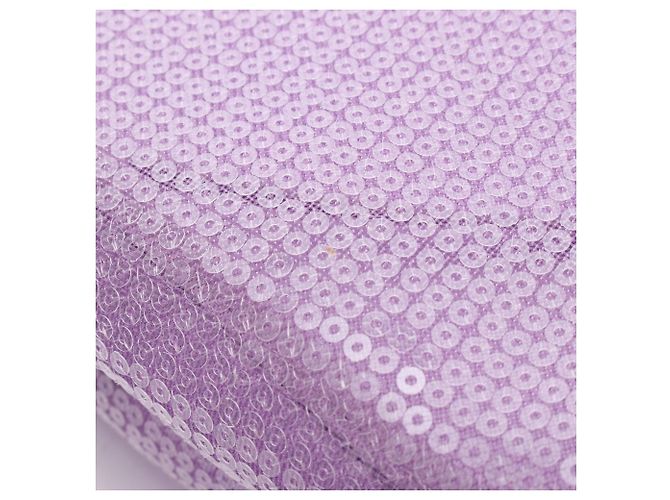 Borsa tote Prada RETE PAILLETTES Porpora - vista 6