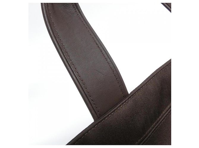 Borsa Hermès Acapulco MM 047611CK Marrone - vista 7