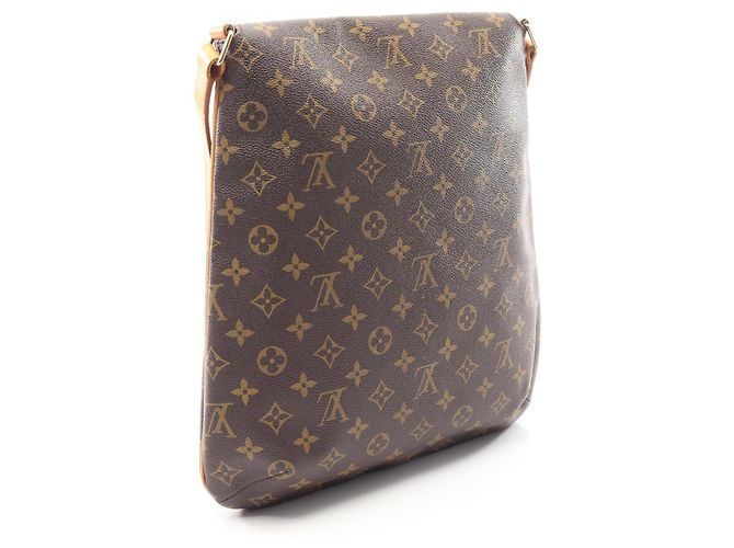 Borsa a Spalla Musette Louis Vuitton Marrone Monogramma - vista 2