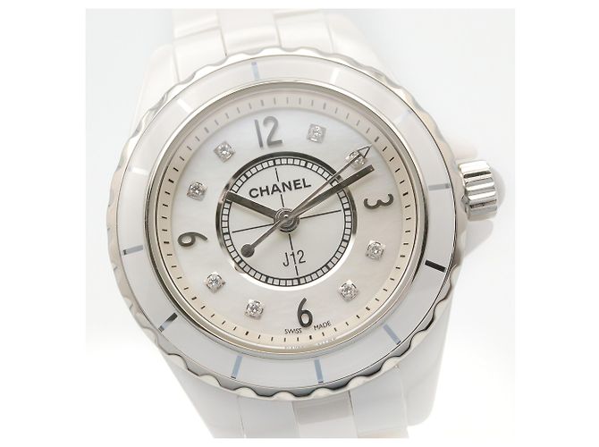 Chanel J12 8-Diamant-Armbanduhr - Ansicht 3