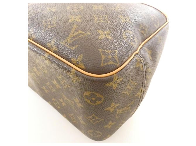 Borsa a mano Bowling Vanity Monogram Louis Vuitton M47270 Marrone Monogramma - vista 3