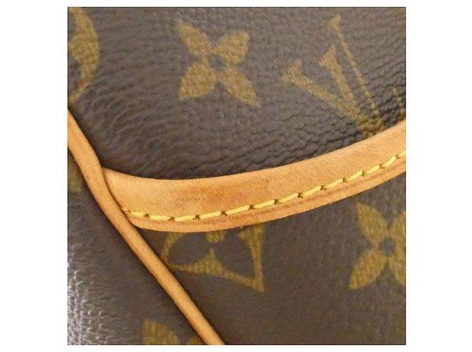 Borsa a mano Bowling Vanity Monogram Louis Vuitton M47270 Marrone Monogramma - vista 4