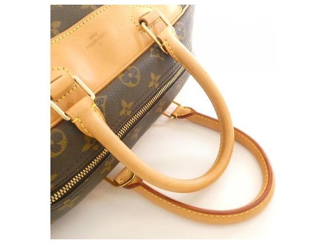 Borsa a mano Bowling Vanity Monogram Louis Vuitton M47270 Marrone Monogramma - vista 5