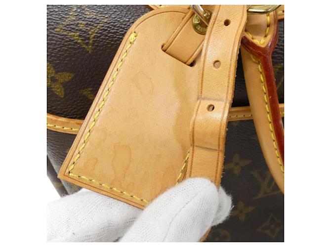 Borsa Vanity Bowling Monogram Louis Vuitton Marrone - vista 8