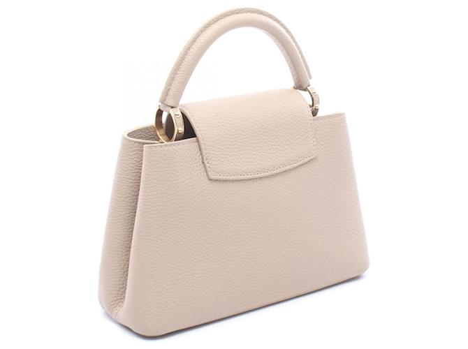 Borsa Capucines BB Louis Vuitton Beige - vista 2