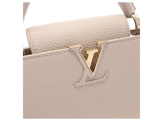 Borsa Capucines BB Louis Vuitton Beige - vista 6