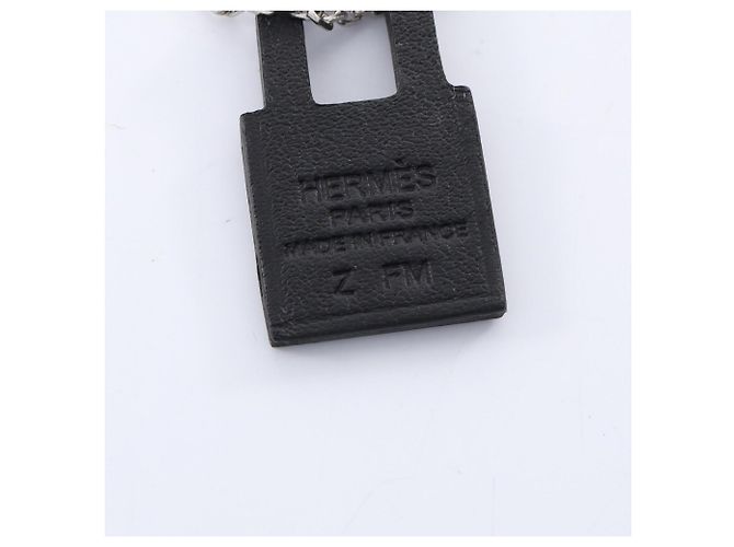 Collana O'Kelly di Hermès Nero Argento - vista 6