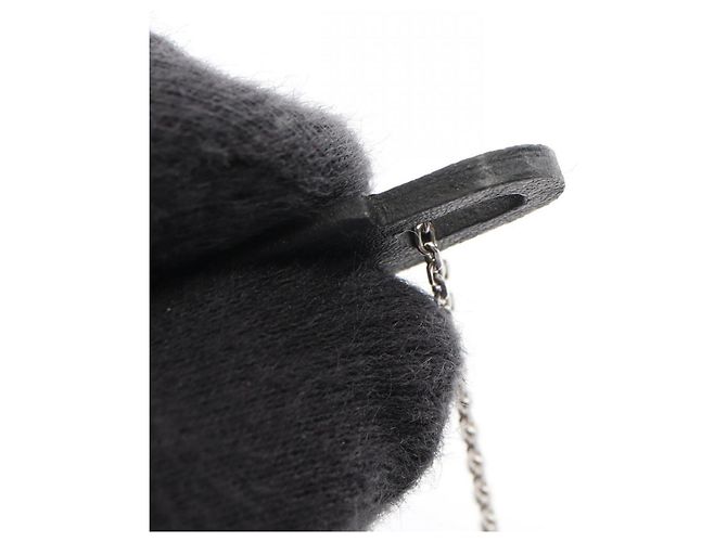 Collana O'Kelly di Hermès Nero Argento - vista 8