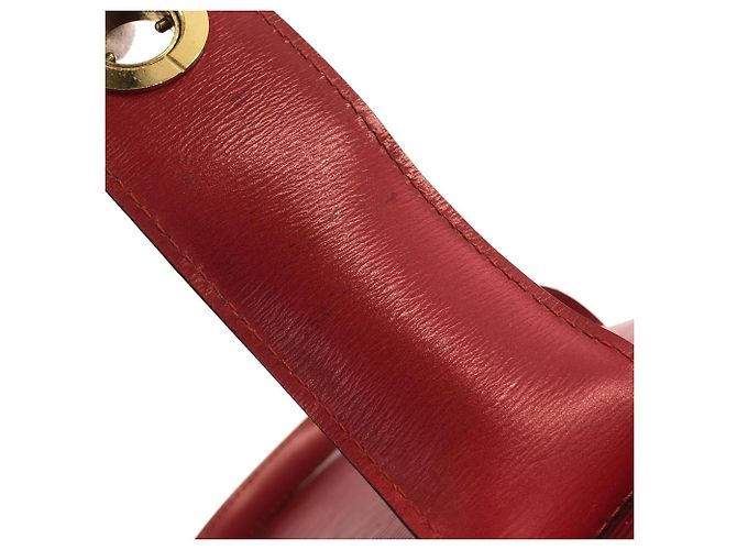 Sac à épaule Louis Vuitton Epi Cluny M52257 Rouge - vue 10