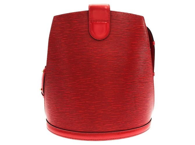Sac à épaule Louis Vuitton Epi Cluny M52257 Rouge - vue 2