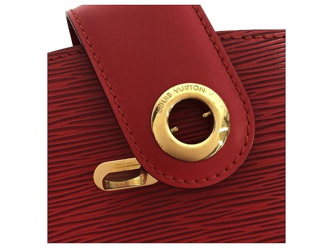 Sac à épaule Louis Vuitton Epi Cluny M52257 Rouge - vue 4