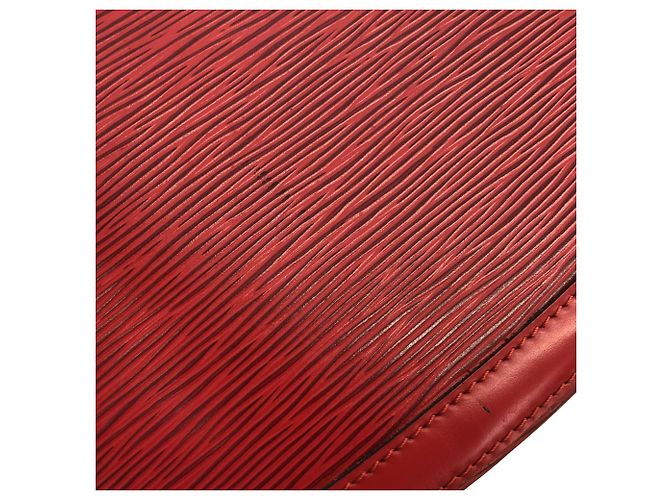 Sac à épaule Louis Vuitton Epi Cluny M52257 Rouge - vue 5