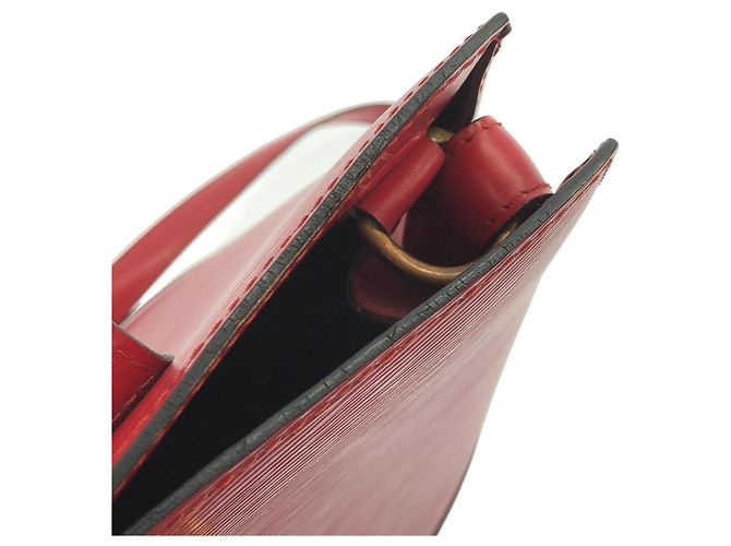 Sac à épaule Louis Vuitton Epi Cluny M52257 Rouge - vue 6