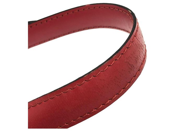 Sac à épaule Louis Vuitton Epi Cluny M52257 Rouge - vue 7