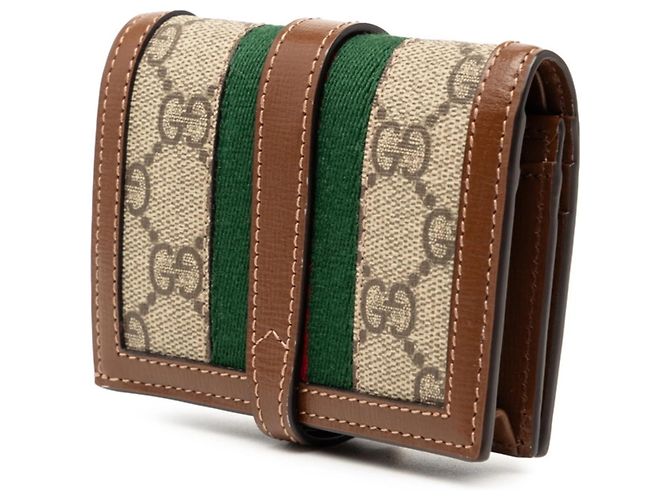 Portafoglio bi-fold Gucci GG Supreme Jackie 1961 - vista 2