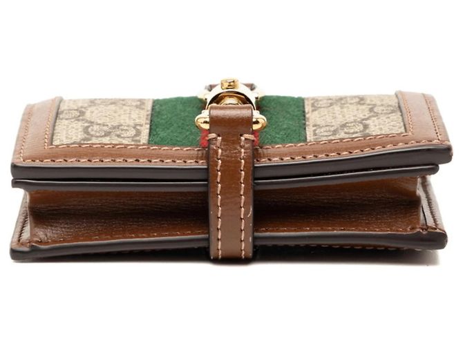 Portafoglio bi-fold Gucci GG Supreme Jackie 1961 - vista 3