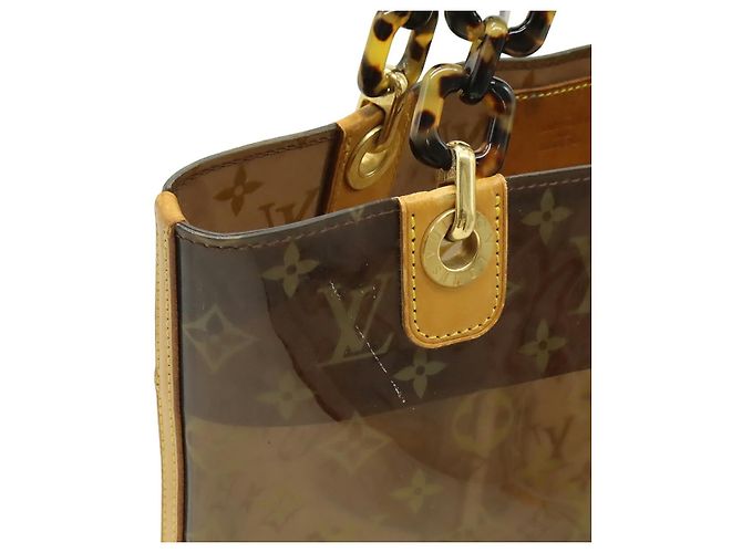 Louis Vuitton Monogram Vinyl Cabas Ambre MM Tote Bag Braun - Ansicht 2