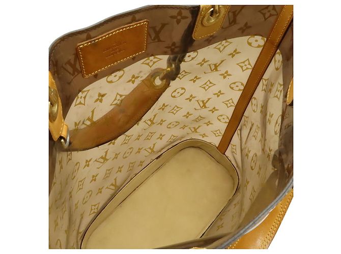 Louis Vuitton Monogram Vinyl Cabas Ambre MM Tote Bag Braun - Ansicht 6