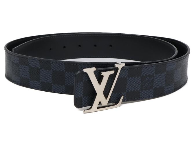 Cintura Damier Cobalt Blu Navy M0087 di Louis Vuitton - vista 2