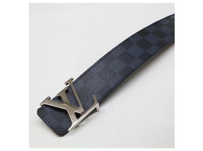 Cintura Damier Cobalt Blu Navy M0087 di Louis Vuitton - vista 4