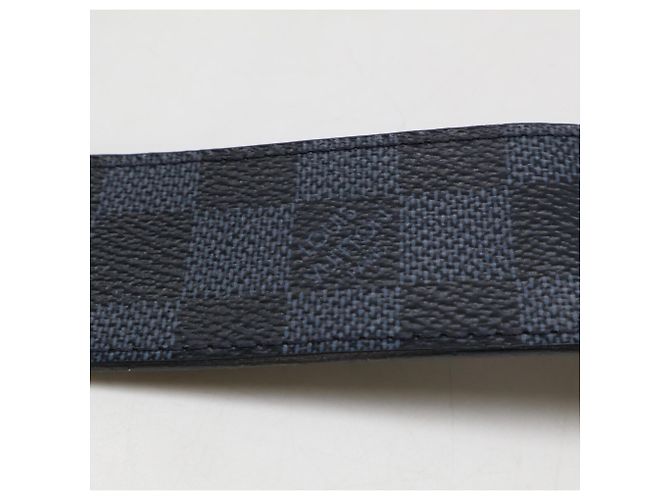 Cintura Damier Cobalt Blu Navy M0087 di Louis Vuitton - vista 6