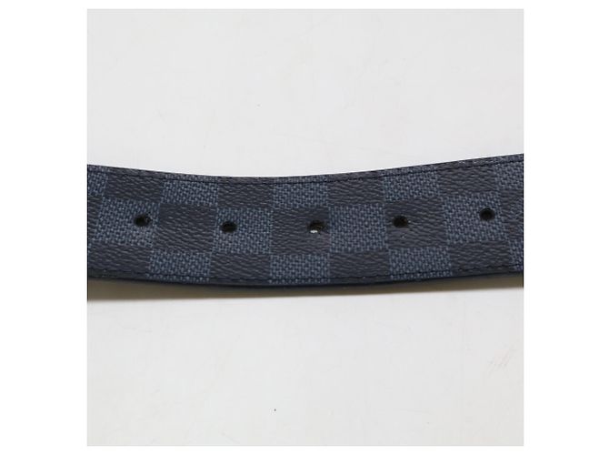 Cintura Damier Cobalt Blu Navy M0087 di Louis Vuitton - vista 7