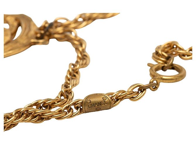 Timeless Collana Vintage Coco Mark di Chanel in design placcato oro D'oro - vista 5